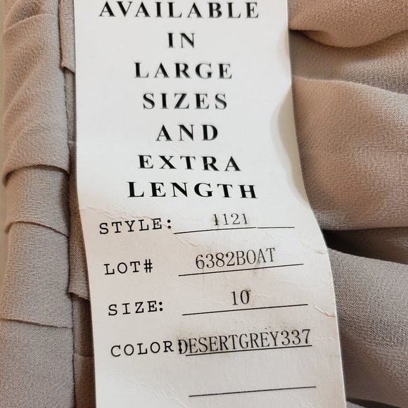 Bill Levkoff Bridesmaid Dress Sz 10 - Picture 7 of 7